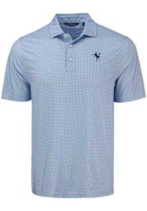 Cutter and Buck Indianapolis Colts Mens Blue Historic Pike Diamond Dot Short Sleeve Polo