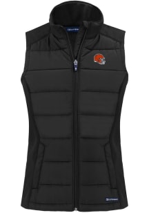 Cutter and Buck Cleveland Browns Womens  Helmet Evoke Vest