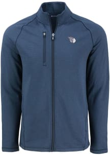 Cutter and Buck Cleveland Guardians Mens Navy Blue Mono Pehastin Light Weight Jacket