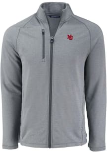 Mens Nebraska Cornhuskers Grey Cutter and Buck Vault Pehastin Light Weight Jacket