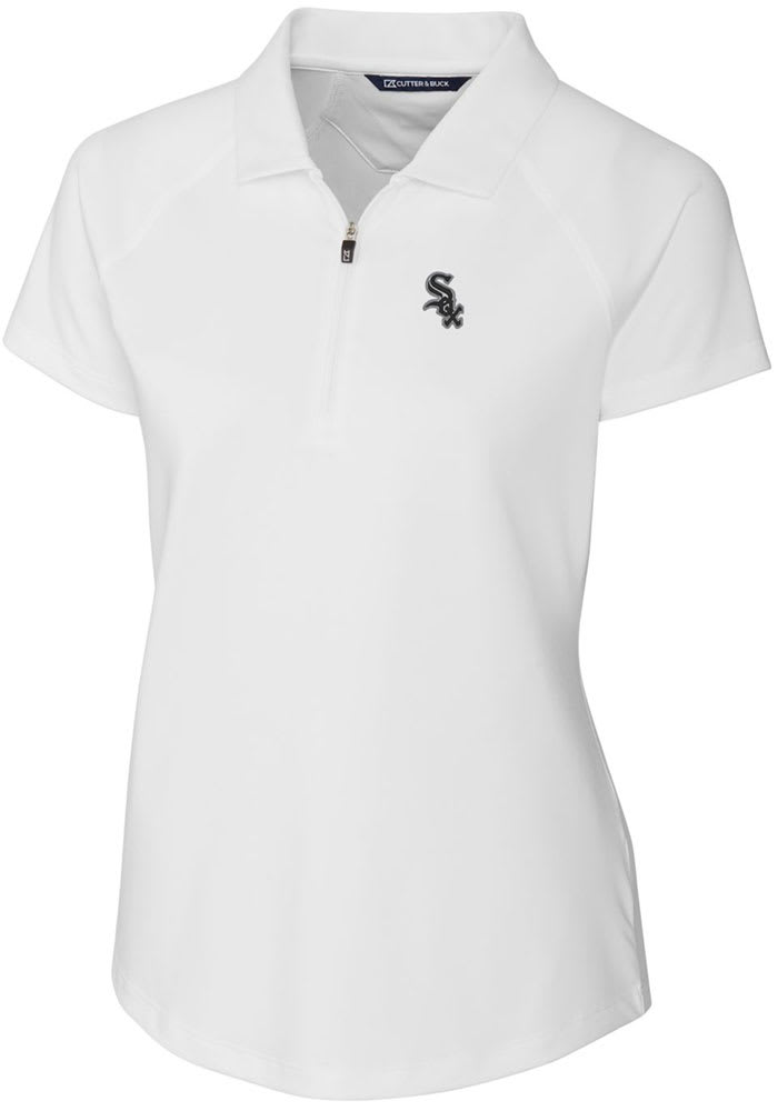 Women's Chicago White Sox Compass Black Polo