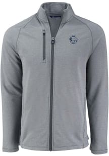 Mens Penn State Nittany Lions Grey Cutter and Buck Vault Pehastin Light Weight Jacket