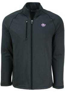 Cutter and Buck TCU Horned Frogs Mens Black Vault Pehastin Light Weight Jacket