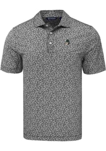 Mens Michigan State Spartans  Cutter and Buck Vault Pike Flora Short Sleeve Polo Shirt