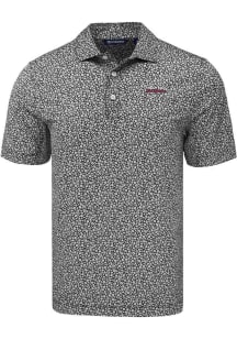 Cutter and Buck Texas Tech Red Raiders Mens  Vault Pike Flora Short Sleeve Polo