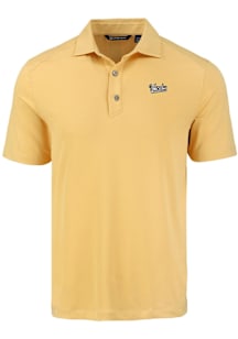 Cutter and Buck Vanderbilt Commodores Mens Gold Vault Forge Recycled Short Sleeve Polo