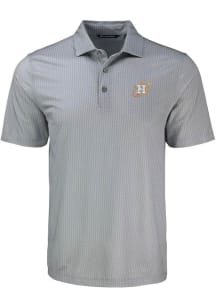 Cutter and Buck Houston Astros Grey City Connect Shadow Check Big and Tall Polo