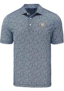 Cutter and Buck Houston Astros Navy Blue City Connect Pike Flora Big and Tall Polo