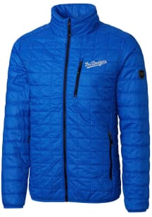 Cutter and Buck Los Angeles Dodgers Mens Blue City Connect Rainier PrimaLoft Big and Tall Lined ..