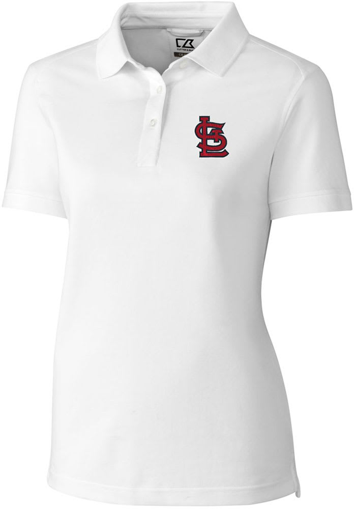 St. Louis Cardinals Cutter & Buck Women's DryTec Virtue Eco Pique