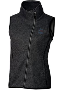 Cutter and Buck Miami Marlins Womens Grey Mainsail Vest