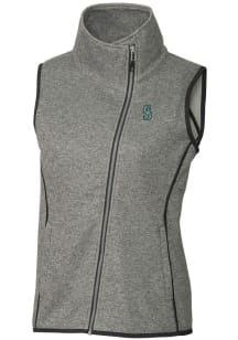 Cutter and Buck Seattle Mariners Womens Grey Mainsail Vest