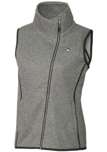 Cutter and Buck Toronto Blue Jays Womens Grey Mainsail Vest
