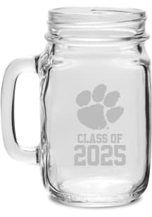 Clemson Tigers Campus Crystal Class of 2025 Jar Stein - White
