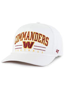 47 Washington Commanders Roscoe Hitch RF Adjustable Hat - White