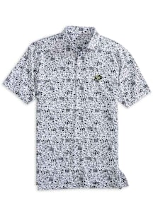 Johnnie O Colorado Buffaloes Youth Black Tailgater 2.0 All Over Print Short Sleeve Polo Shirt