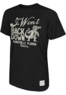 Original Retro Brand Florida Gators Black Tom Petty Script Vinatge Gator Short Sleeve Fashion T Sh..