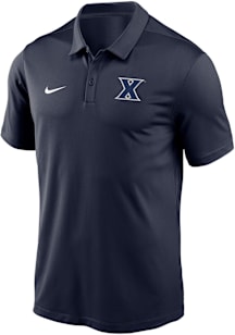 Nike Xavier Musketeers Mens Navy Blue Victory Short Sleeve Polo
