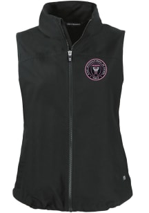 Cutter and Buck Inter Miami CF Womens Black Charter Vest