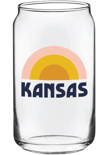 Kansas Pastel Rainbow Pint Glass