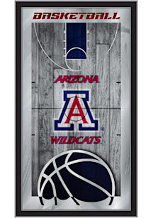 Arizona Wildcats Basketball Hanging Back Bar Mirror