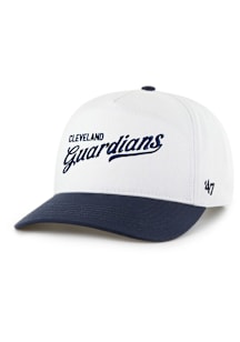 47 Cleveland Guardians 2T Script Wordmark Hitch Adjustable Hat - White