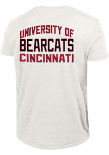 Cincinnati Bearcats White Champion Vault Bearcat Short Sleeve Fashion T Shirt