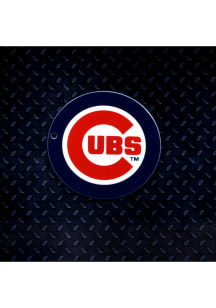 Chicago Cubs Steel Logo Magnet