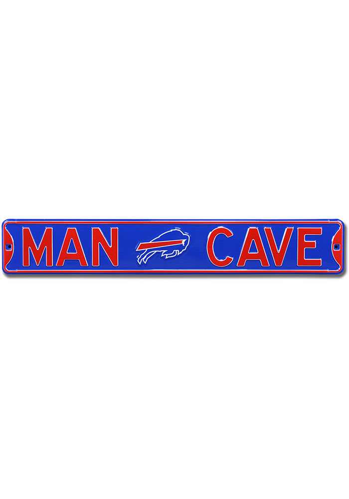 Buffalo Bills 6x36 Man Cave Street Sign