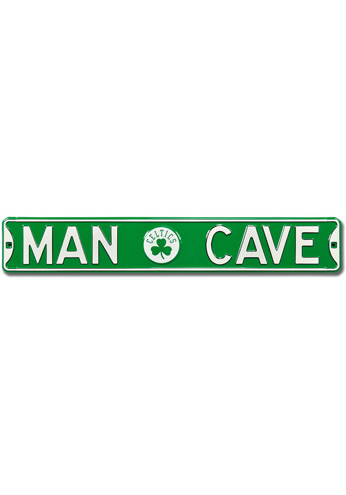 Boston Celtics 6x36 Man Cave Street Sign