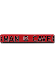 South Carolina Gamecocks 6x36 Man Cave Street Sign
