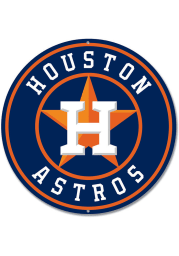 Houston Astros 12 Steel Logo Sign