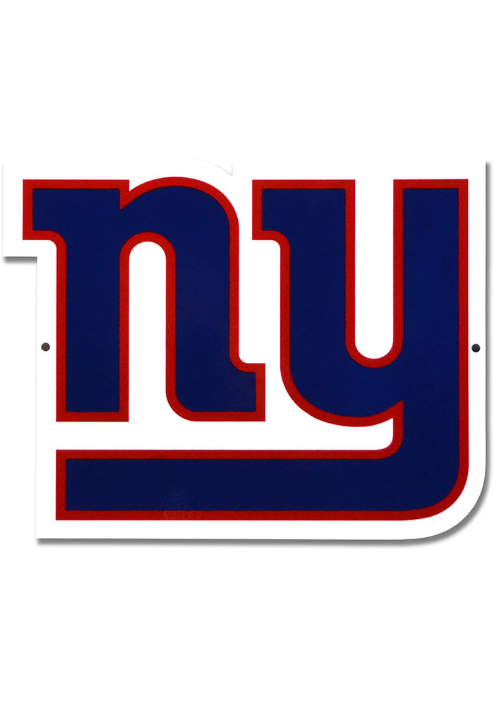 New York Giants 12 Steel Logo Sign