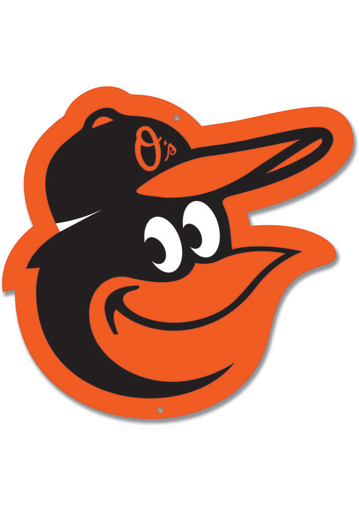 Baltimore Orioles 12 Steel Logo Sign