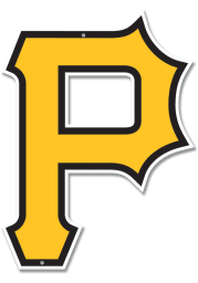 Pittsburgh Pirates 12 Steel Logo Sign