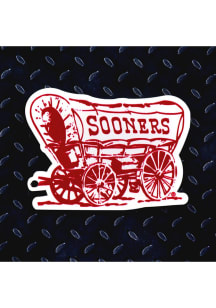 Oklahoma Sooners Steel Logo Magnet