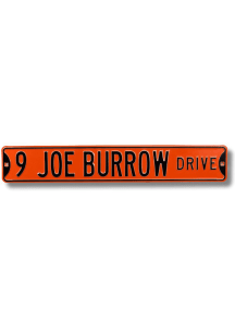 Joe Burrow Cincinnati Bengals Joe Burrow Dr Street Sign