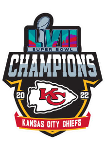 Kansas City Chiefs 2022 SB Champs Spirit 12 Inch Steel Logo Sign