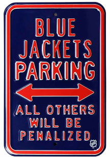 Columbus Blue Jackets Parking Sign