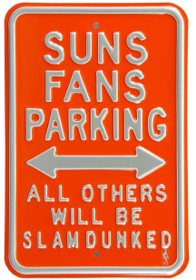 Phoenix Suns Slam Dunk Parking Sign