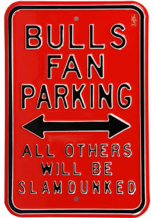 Chicago Bulls Slam Dunk Parking Sign