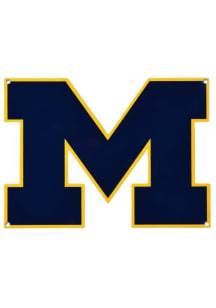 Blue Michigan Wolverines 12&quot; Steel Sign