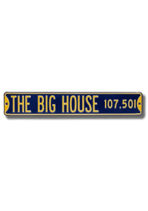 Michigan Wolverines Big House Street Sign