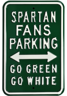 Michigan State Spartans Parking Sign