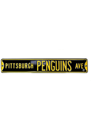 Pittsburgh Penguins Ave Street Sign