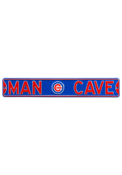 Chicago Cubs 6x36 Man Cave Street Sign