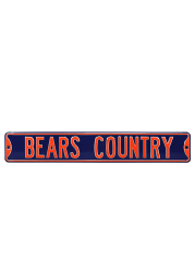Chicago Bears 6x36 Bears Country Street Sign