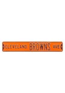 Cleveland Browns 6x36 Ave Street Sign