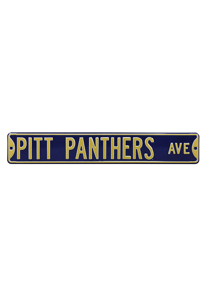 Pitt Panthers 6x36 Ave Street Sign