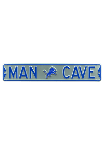 Detroit Lions 6x36 Man Cave Street Sign